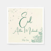 Eid Al Adha Salie Groene Eetkamer  Servet (Voorkant)