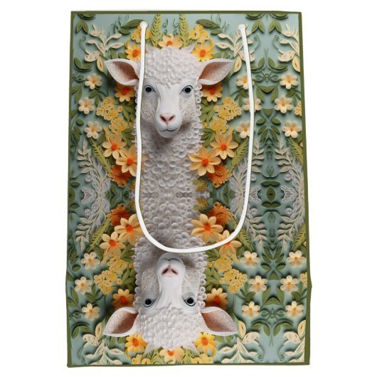 Eid al Adha Sheep Medium Cadeauzakje (Achterkant)