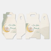 Eid Al Adha Stof Groen Kinder Behandeling Bedankdoosjes (Ongevouwen)
