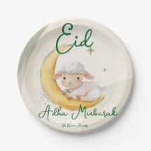 Eid Al Adha Stof Groen Knuffel Schaap Diner 
