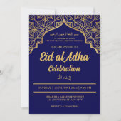 Eid Al Adha-viering Eid Mubarak Eid-feest Kaart (Voorkant)
