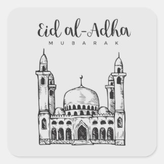 eid al adha vierkante sticker