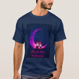 Eid Al Fitr Celebration Glow Tshirt voor Heren