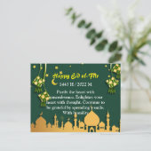 Eid al-Fitr Kaart 2 (Staand voorkant)