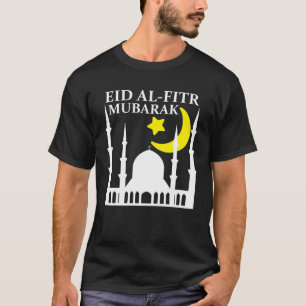 Eid Al Fitr Mubarak 2023 Gelukkig offerfeest voor T-shirt