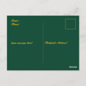 Eid al Fitr Mubarak Ramadan Kareem Moon Star Briefkaart (Achterkant)