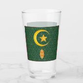 Eid al Fitr Mubarak Ramadan Kareem Moon Star Glas (Voorkant)