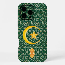 Eid al Fitr Mubarak Ramadan Kareem Moon Star iPhone 16 Pro Max Hoesje