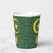 Eid al Fitr Mubarak Ramadan Kareem Moon Star Papieren Bekers (Rechts)