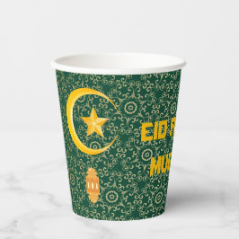 Eid al Fitr Mubarak Ramadan Kareem Moon Star Papieren Bekers