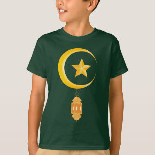 Eid al Fitr Mubarak Ramadan Kareem Moon Star T-shirt