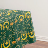 Eid al Fitr Mubarak Ramadan Kareem Moon Star Tafelkleed (Voorbeeld)