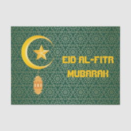 Eid al Fitr Mubarak Ramadan Kareem Moon Star Tissuepapier