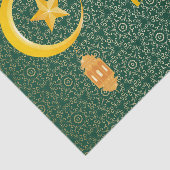 Eid al Fitr Mubarak Ramadan Kareem Moon Star Tissuepapier (Detail)