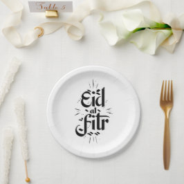 Eid Al Fitr Papieren Bordje