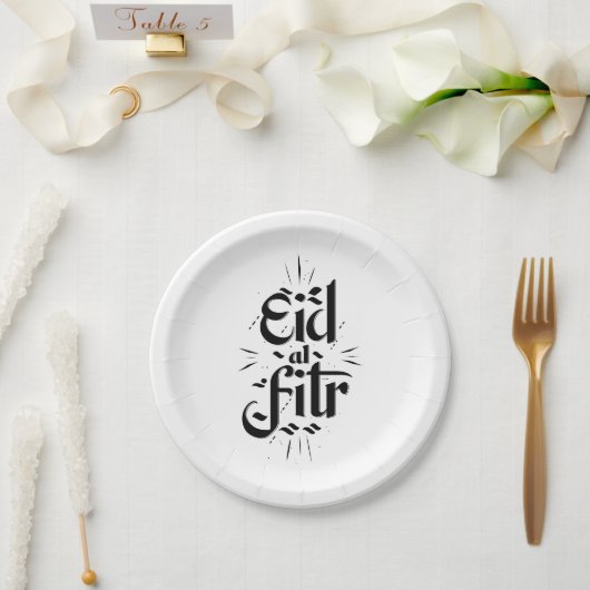 Eid Al Fitr Papieren Bordje (Huwelijk)