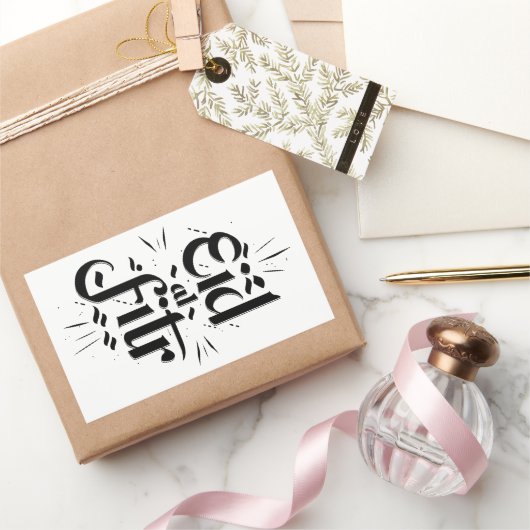 Eid Al Fitr Rechthoekige Sticker (Geschenken)