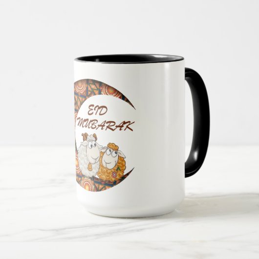 Eid Aladha Mubarak 2023 Mok (Voorkant rechts)