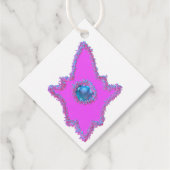 Eid beaded sprankelende hamsa bedankjes labels (Voorkant)