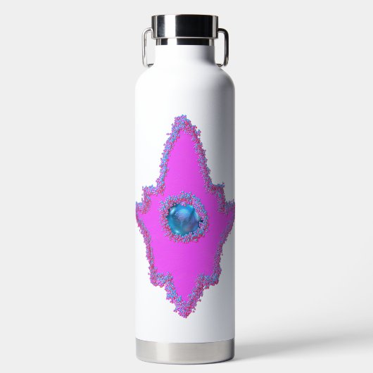 Eid beaded sprankelende hamsa waterfles (Voorkant)