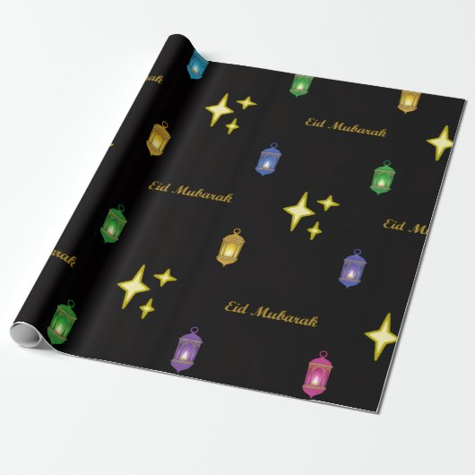 Eid-cadeaupapier Cadeaupapier (Uitgerold)