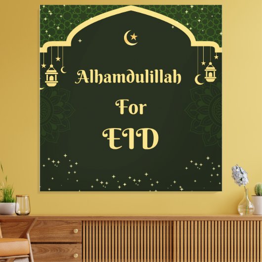 Eid Canvas Afdruk (Insitu (Woonkamer))