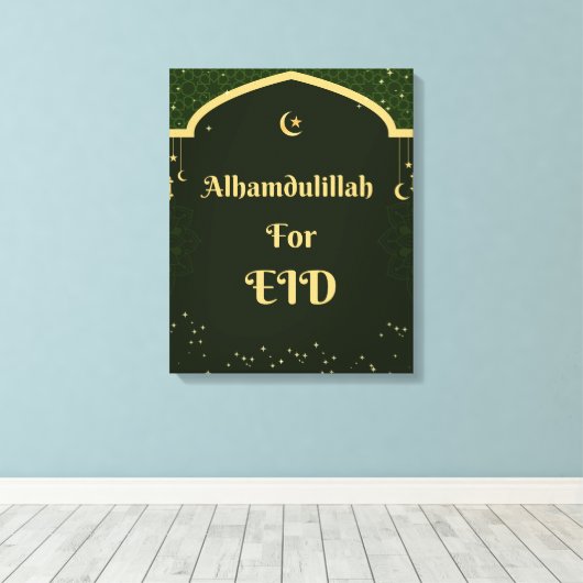 Eid Canvas Afdruk (Insitu (Houten vloer))