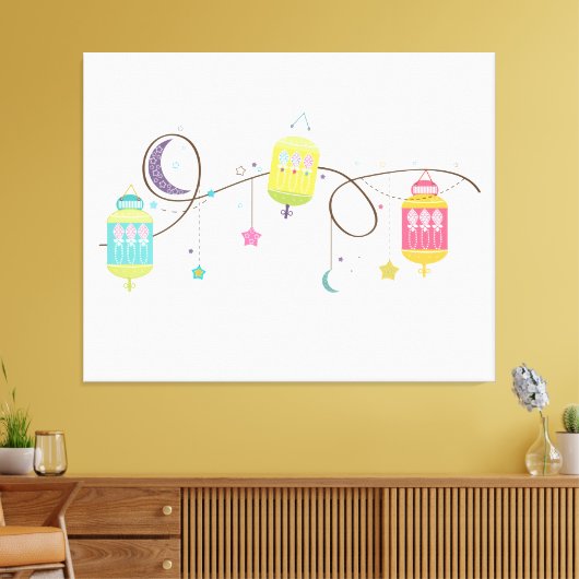 Eid Canvas Print (Insitu (Woonkamer))