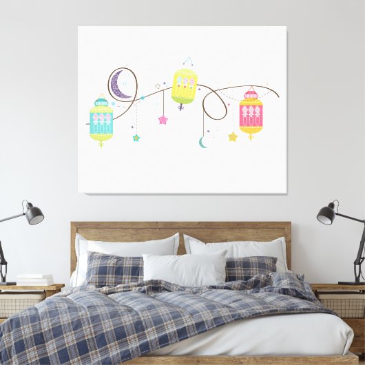 Eid Canvas Print (Insitu (Slaapkamer))