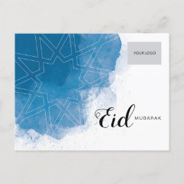 Eid Corporate Briefkaart - blauw