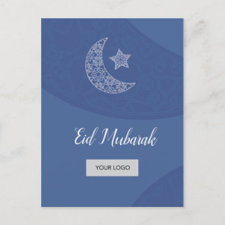 Eid Corporate Briefkaart - blauw