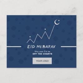 Eid Corporate Briefkaart - blauw