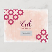 Eid Corporate Briefkaart - Rood (Voorkant)
