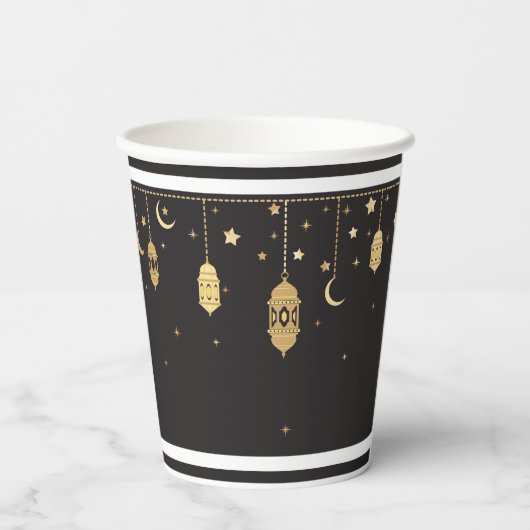 Eid Cup Papieren Bekers (Achterkant)