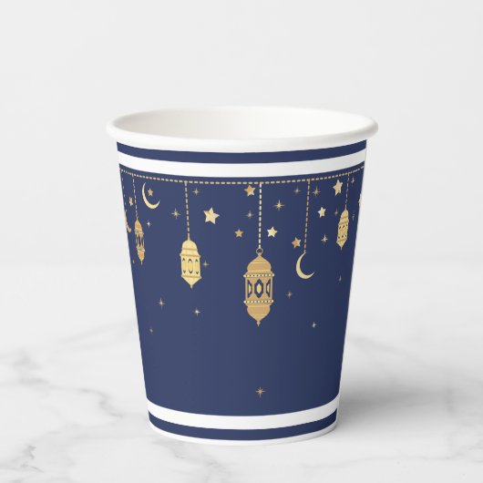 Eid Cups Papieren Bekers (Achterkant)