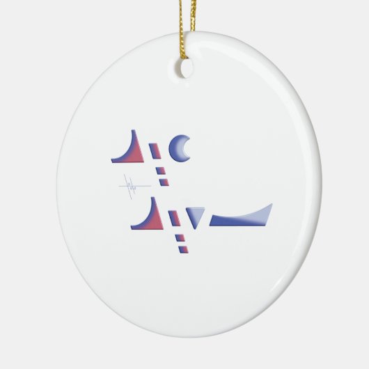 Eid Delight Keramisch Ornament (Links)