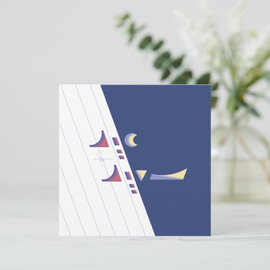  Eid Delight (middernacht) Kaart (Staand voorkant)