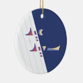 Eid Delight (Middernacht) Keramisch Ornament (Rechts)