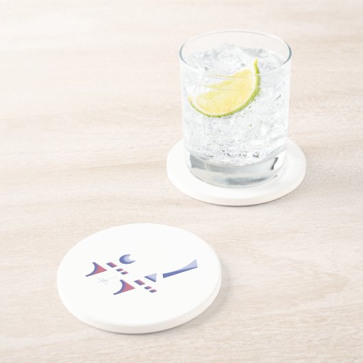 Eid Delight Zandsteen Onderzetter (Zijkant)