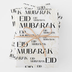 Eid Eid Mubarak cadeau Inpakpapier Vel