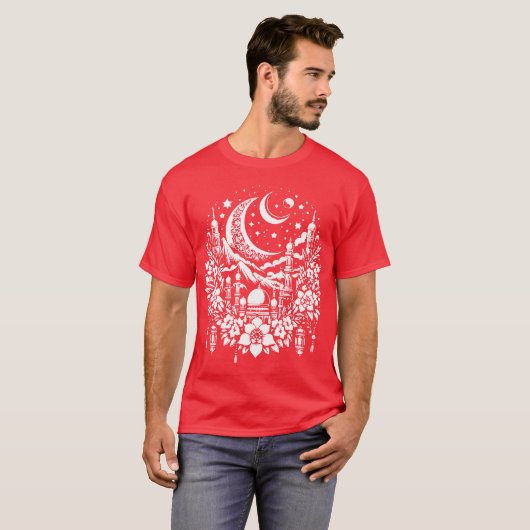 Eid Euphoria- Ramadan T-shirt (Voorkant volledig)
