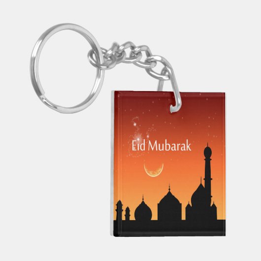 Eid Evening Sky - Acrylic Keychain (Voorkant Links)