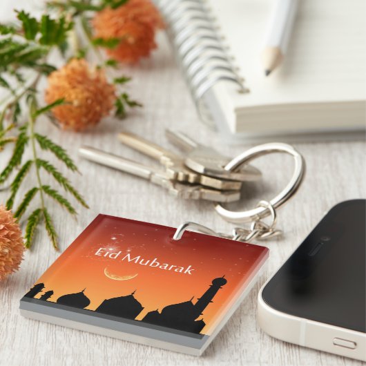 Eid Evening Sky - Acrylic Keychain (Voorkant Rechts)