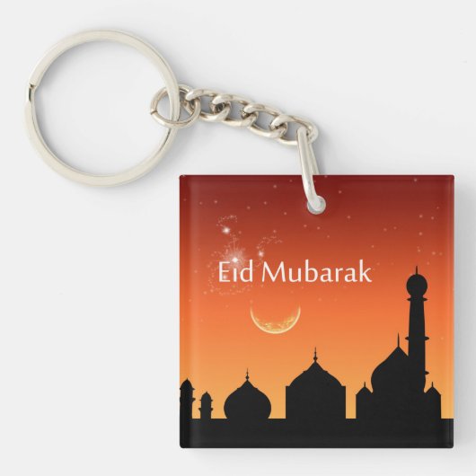 Eid Evening Sky - Acrylic Keychain (Voorkant)