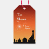 Eid Evening Sky - Cadeau Label Cadeaulabel (Achterkant)