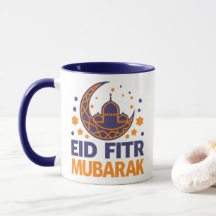 Eid Fitr Mubarak Gelukkig Eid Al-Fitr Moslim Manne Mok