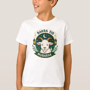 Eid Geit Cartoon Print T-shirt