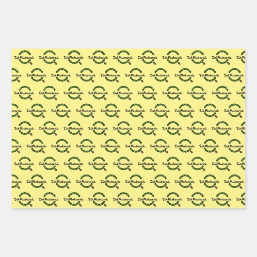 Eid Gift Wrap Inpakpapier Vel (Voorkant 3)