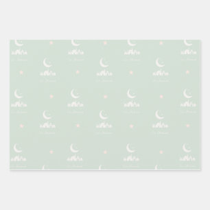 Eid Gift Wrap Paper met moderne moskee motieven
