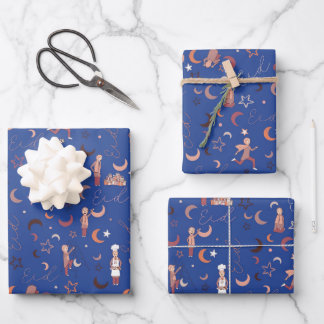 Eid Gift Wrapping Paper Sheets, 19 x 29 inch, set